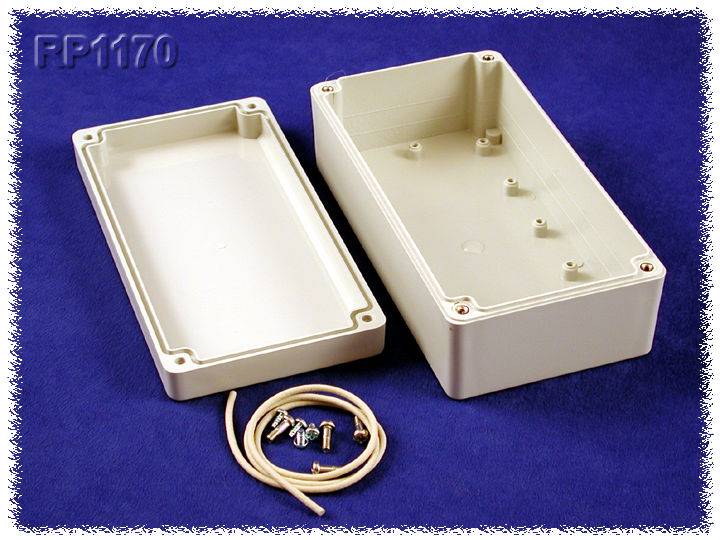 Hammond Electronics RP1170 Contenitore universale 165 x 85 x 55 Policarbonato Grigio 1 pz.