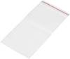 Bustina apri-chiudi senza etichette di siglatura (L x A) 100 mm x 200 mm Trasparente Polietilene Pezzo 1 pz.