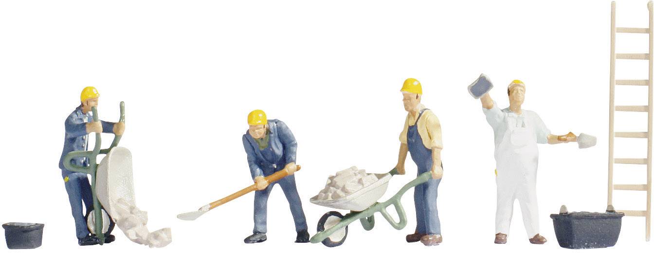 Noch 15471 Ho - Marché : Figurines De Promeneurs De Chiens Hyper Réalistes Pour Ton Réseau De Train Miniature