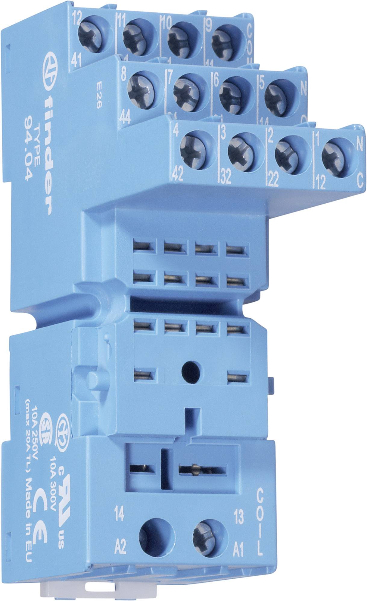 Zoccolo A Vite Finder 9474SMA Per Relè Serie 55-85 - 4 Scambi - Foto 13