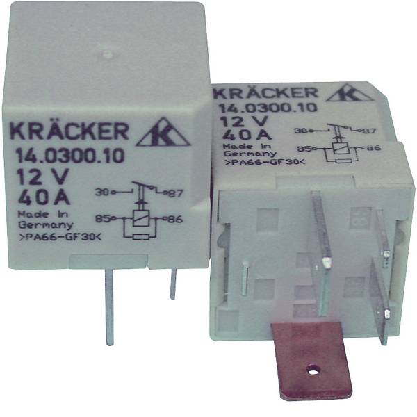 Relè auto - Kräcker 14.0300.10 Relè per auto 12 V/DC 70 A 1 NA - Relè auto - Kräcker 14.0300.10 Relè per auto 12 V/DC 70 A 1 NA -