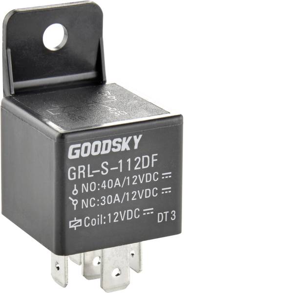 Relè auto - GoodSky GRL-S-112DF Relè per auto 12 V/DC 40 A 1 scambio - Relè auto - GoodSky GRL-S-112DF Relè per auto 12 V/DC 40 A 1 scambio -