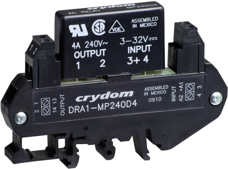 Crydom Relè a semiconduttore DRA1-MP240D3 3 A Tens.comm.max: 280 V/AC Commutazione zero crossing 1 pz.