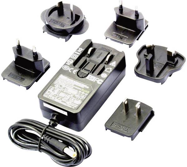 Dehner Elektronik SYS 1541-2412-W2E Alimentatore a spina tensione fissa 12 V/DC 2000 mA 24 W con adattatore Coreano, con adattatore UK, con adattatore Europeo, con adattatore USA, con adattatore Australiano
