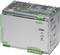 Un alimentatore switching di Phoenix Contact del modello 'QUINT POWER'. Dispone di connettori per le tensioni di ingresso e di uscita.