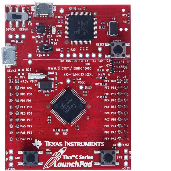 Kit e schede microcontroller MCU - Scheda di sviluppo Texas Instruments EK-TM4C123GXL - Kit e schede microcontroller MCU - Scheda di sviluppo Texas Instruments EK-TM4C123GXL -