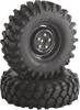 Absima 1:10 Crawler Ruote complete Blocco Offroad V Crawler Nero 2 pz.
