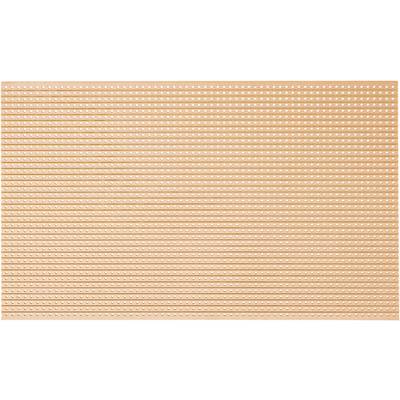 Pannello forato con fori regolarmente distribuiti su una parete in legno, idoneo all'organizzazione e al deposito di utensili.