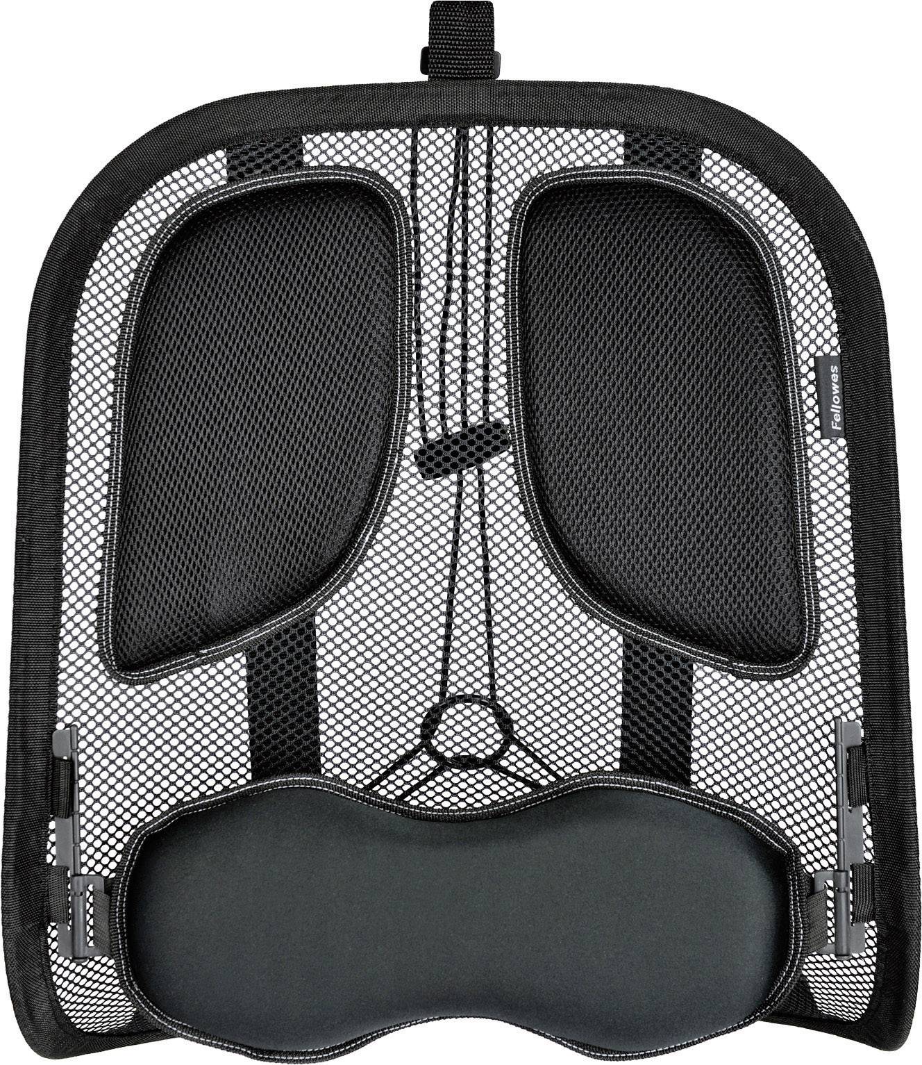 Supporto FELLOWES Professional Series™ per schiena tessuto in rete nero 50x45x16cm - 8029901-0
