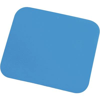 Un quadrato blu con angoli arrotondati su sfondo bianco.