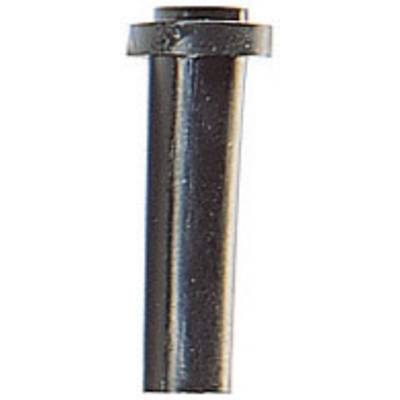 Perno metallico, a forma cilindrica, con un bordo largo all'estremità superiore. Utilizzato per connettere o fissare materiali.