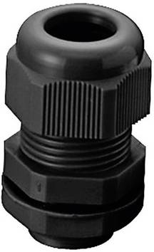 TRU COMPONENTS 1593301 Pressacavo filettato  M20  Poliammide Nero (RAL 9005) 1 pz.