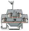 WAGO 280-940/281-410 Morsetto diodi doppio 5 mm A molla Attribuzione: L Grigio 50 pz.