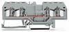 WAGO 281-652 Morsetto passante 6 mm A molla Attribuzione: L Grigio 50 pz. Imballo