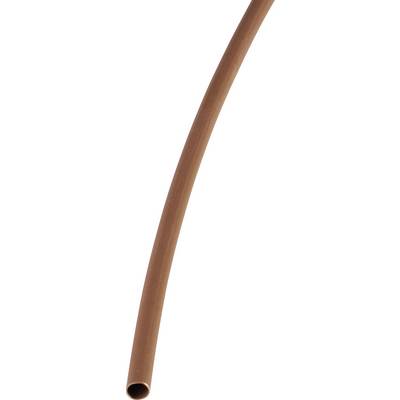 Un tubo di rame curvato su sfondo bianco.