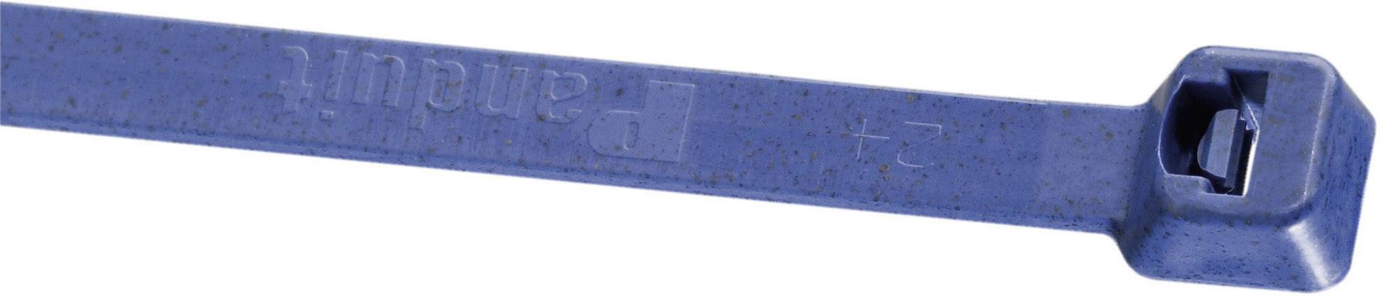 Fascetta blu con scritta 'Panduit'.
