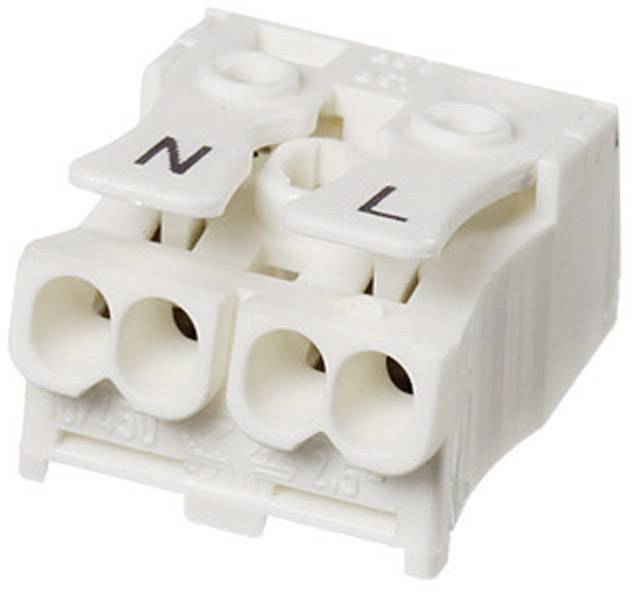 25 X Connettore Wago 224-101 illuminazione 0.5-2.5mm²