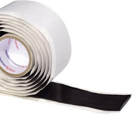 HellermannTyton HelaTape Power 750 711-00300 Nastro per riparazioni HelaTape Power 750 Nero (L x L) 1.5 m x 38 mm 1 pz.