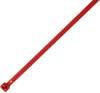 HellermannTyton 115-00003 LR55R-PA66-RD-Q1 Fascetta per cavi 196 mm 4.80 mm Rosso riutilizzabili, stabile al calore 25 pz.