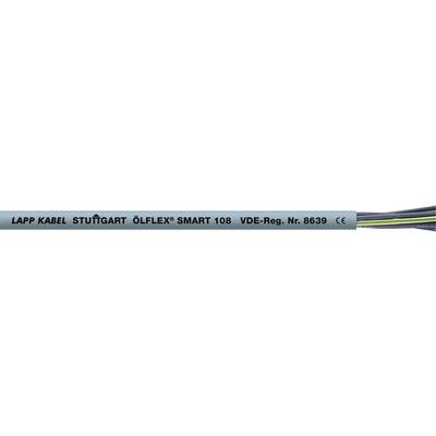Un cavo con l'etichetta 'LAPP KABEL STUTTGART ÖLFLEX SMART 100 VDE-Reg. Nr. 8690' e conduttori visibili in diversi colori.