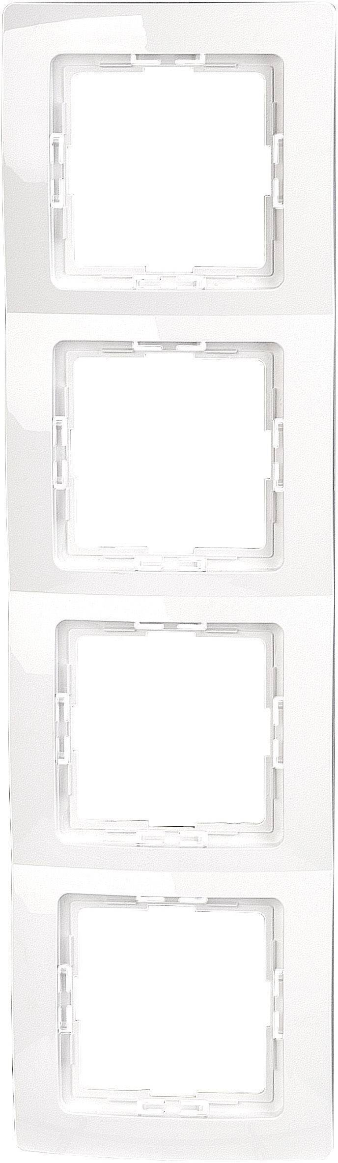 Kopp 4 vie Telaio di copertura Paris Bianco 308702086 1 pz.