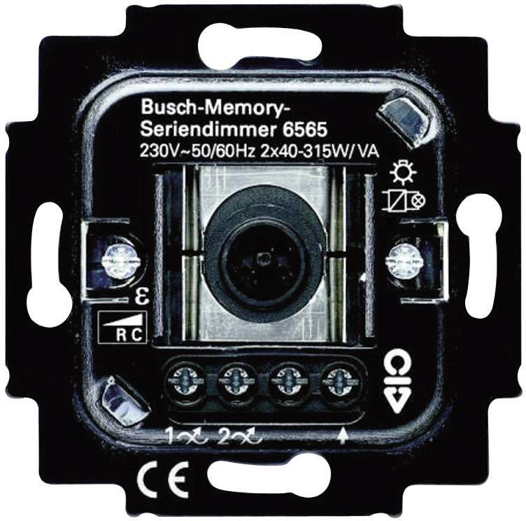 Busch-Jaeger Einsatz Dimmer Duro 2000 SI Linear, Duro 2000 SI, Reflex SI Linear, Reflex SI, Solo, Alpha Nea, Alpha excl