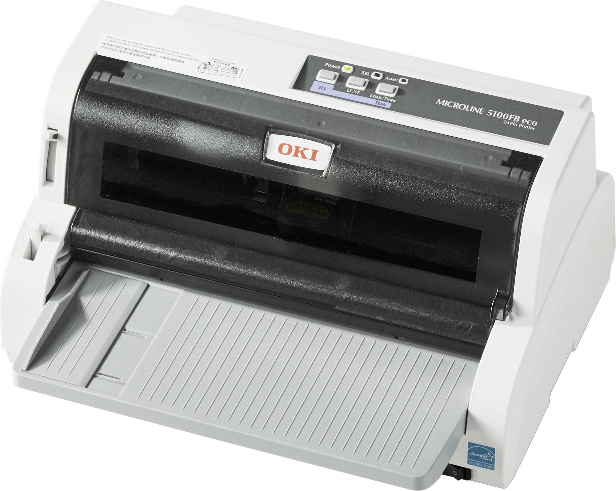 Oki Ml5100fb Eco Stampante Ad Aghi 375 Caratterisec Testina Di Stampa A 24 Pin Ingresso 7270