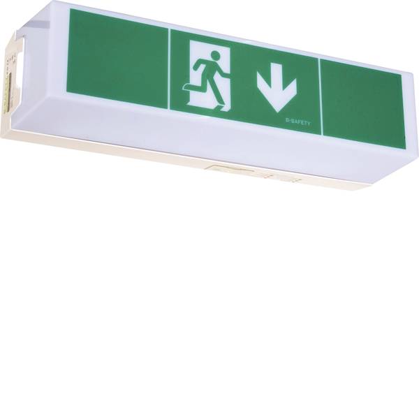 Segnaletica per uscite d`emergenza - B-SAFETY BR 565 030 Indicazione via di fuga illuminata Montaggio a soffitto, Montaggio a parete - Segnaletica per uscite d`emergenza - B-SAFETY BR 565 030 Indicazione via di fuga illuminata Montaggio a soffitto, Montaggio a parete -