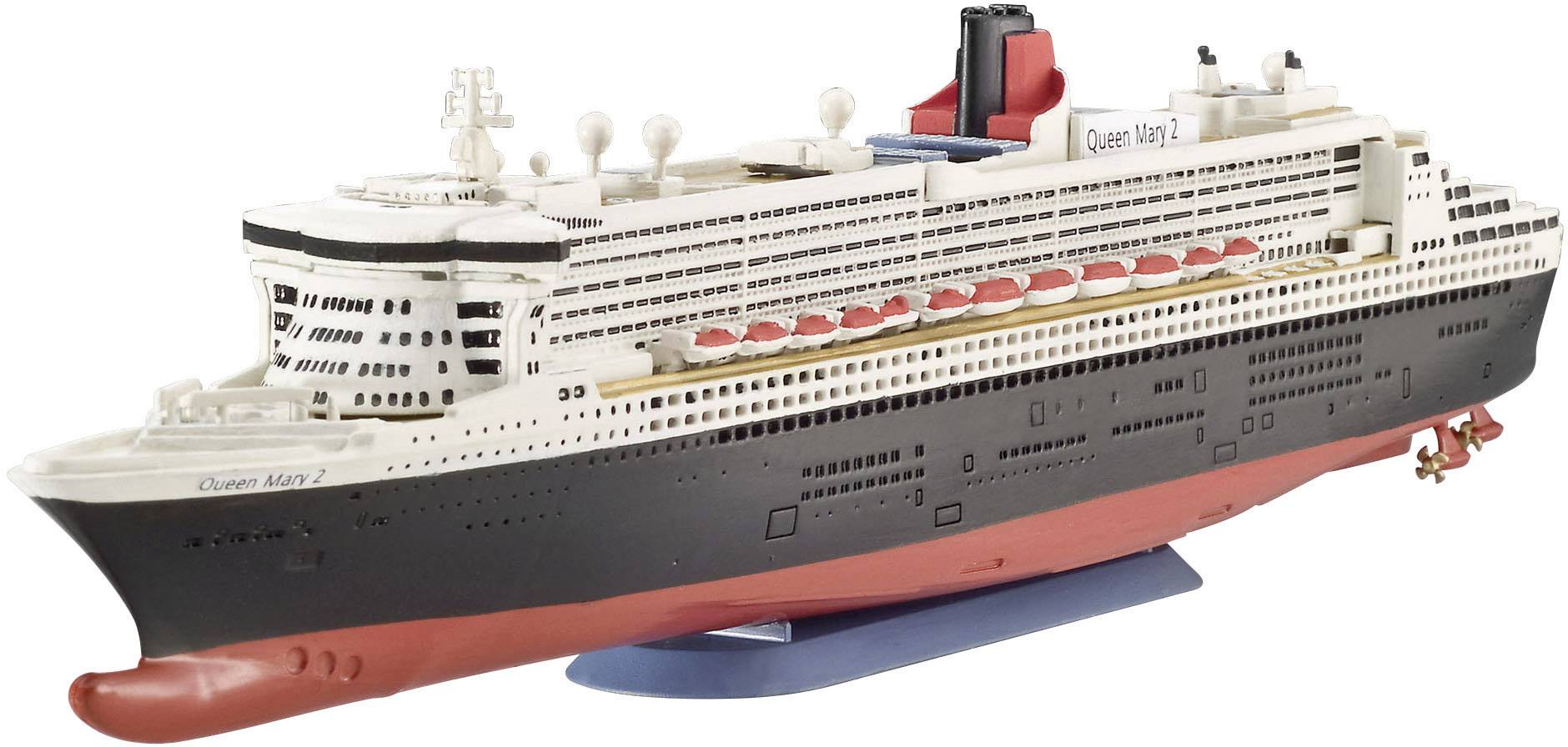 Revell 05808 Ocean liner Queen Mary 2 Nave in kit da costruire 1:1200