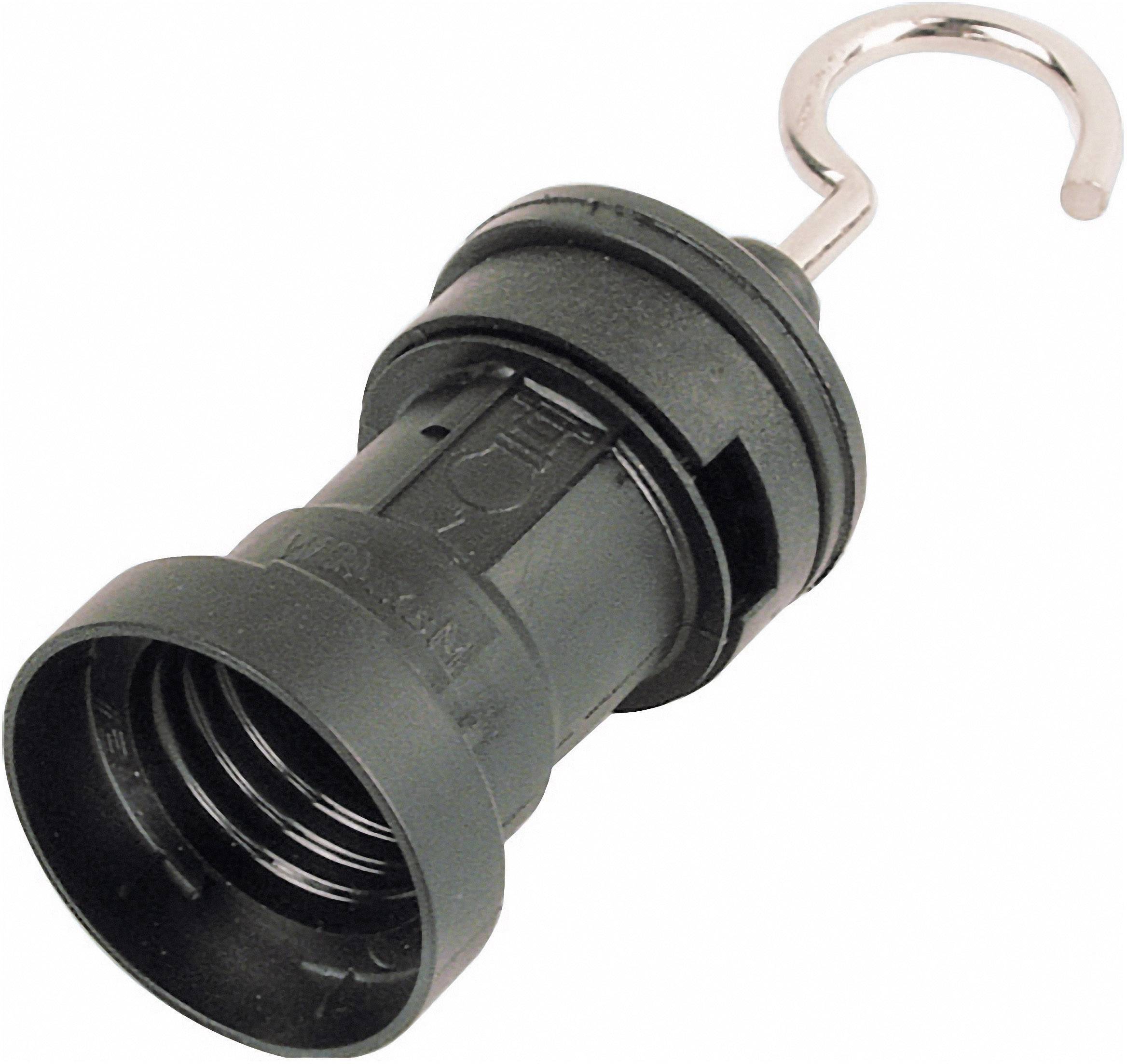 Jäger Direkt 559311 Portalampada E27 230 V con gancio-0