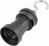 Jäger Direkt 559311 Portalampada E27 230 V con gancio
