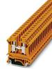 Phoenix Contact 0531210 Morsetto passante componibile 6.2 mm A vite Nero, Giallo 50 pz.