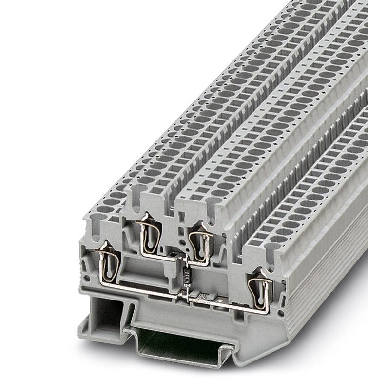 Phoenix Contact 3030938 Morsetto componibile 5.2 mm A molla Grigio 50 pz.