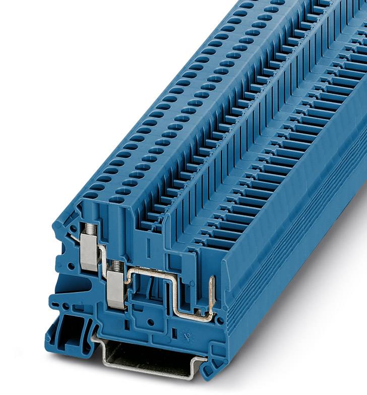 Phoenix Contact 3060500 Morsetto passante 5.2 mm A vite Blu 50 pz.
