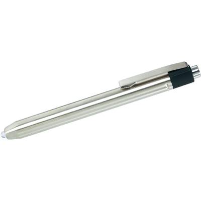  572656 Pen Light Lampada a forma di penna Penlight a batteria LED (monocolore) 14.2 cm Argento 