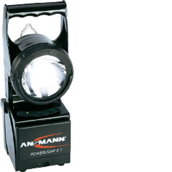 Torce con batterie ricaricabili - Ansmann 5802082/510 Lampada portatile a batteria Powerlight 5.1 Nero Lampadina Alogena, LED 20 h - Torce con batterie ricaricabili - Ansmann 5802082/510 Lampada portatile a batteria Powerlight 5.1 Nero Lampadina Alogena, LED 20 h -