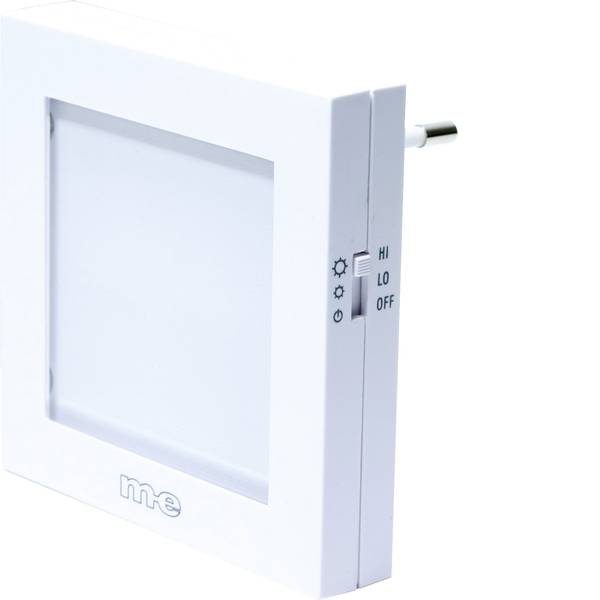 Luci notturne - m-e modern-electronics Lampada notturna Quadrato LED Ambra Bianco - Luci notturne - m-e modern-electronics Lampada notturna Quadrato LED Ambra Bianco -