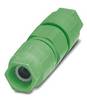 Phoenix Contact 1641578 Connettore circolare Connettore per cavo Tot poli: 3 + PE Serie (connettore circolare): QUICKON 1 pz.