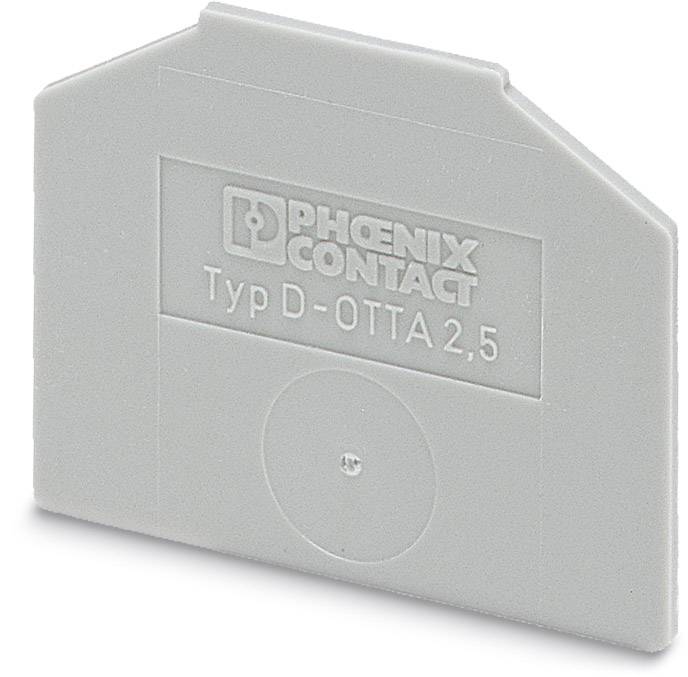 D-OTTA 6-T - Piastra terminale D-OTTA 6-T Phoenix Contact : 50Pz.