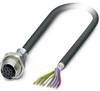 Phoenix Contact 1419357 Connettore da pannello per sensore o attuatore M12 Presa 1.00 m Numero di poli: 8 1 pz. Pezzo