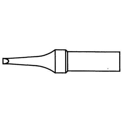 Una punta per saldatore sottile e conica. Adatta per saldature precise in elettronica.