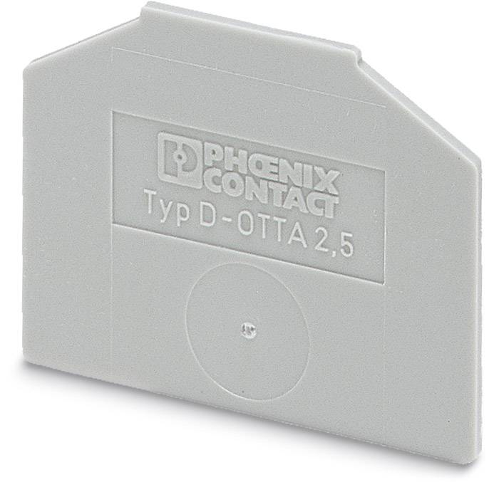 D-OTTA 6 - Piastra terminale D-OTTA 6 Phoenix Contact : 50Pz.