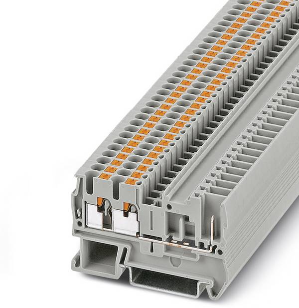 Phoenix Contact 3209633 Morsetto passante componibile 5.2 mm Rapido  Grigio 50 pz.