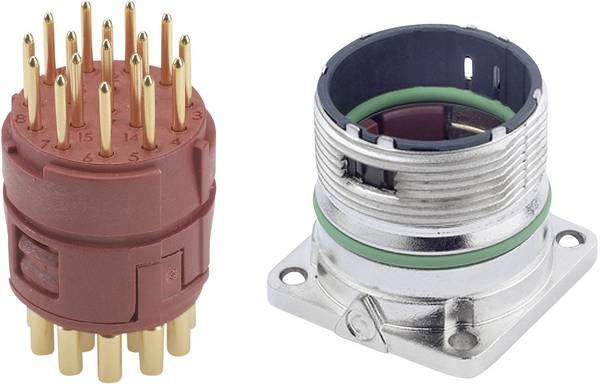 Connettore EPIC® M23 a 17 poli in set 75009707 EPIC® KIT M23 A1 17-POL MALE LAPP Contenuto: 1 KIT