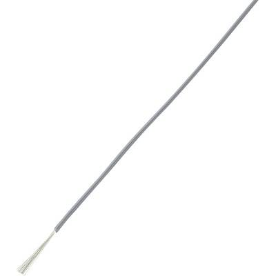 Un filo tagliato con estremità a treccia spoglie, presentato diagonalmente, su sfondo bianco.