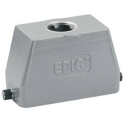 Custodie per connettori industriali in colore grigio con la scritta 'EPIC' sul lato frontale.