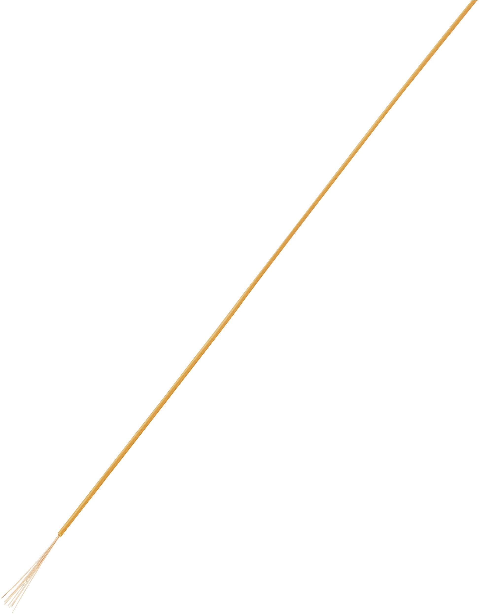 TRU COMPONENTS 1567799 Cavo per cablaggi LiFY 1 x 0.25 mm² Arancione 25 m