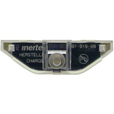 Piccolo oggetto metallico con l'etichetta 'PRODUTTORE' e un componente centrale rotondo su una superficie scura.