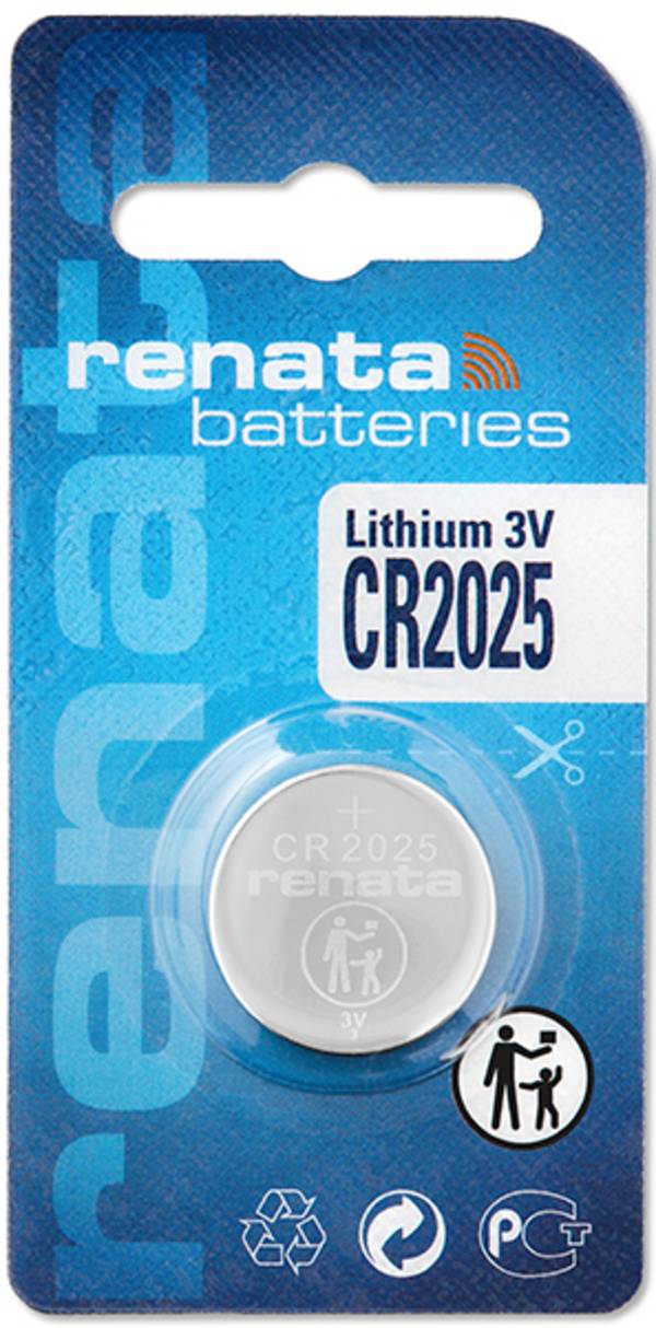 Renata Batteria a bottone CR 2025 3 V 1 pz. 165 mAh Litio
