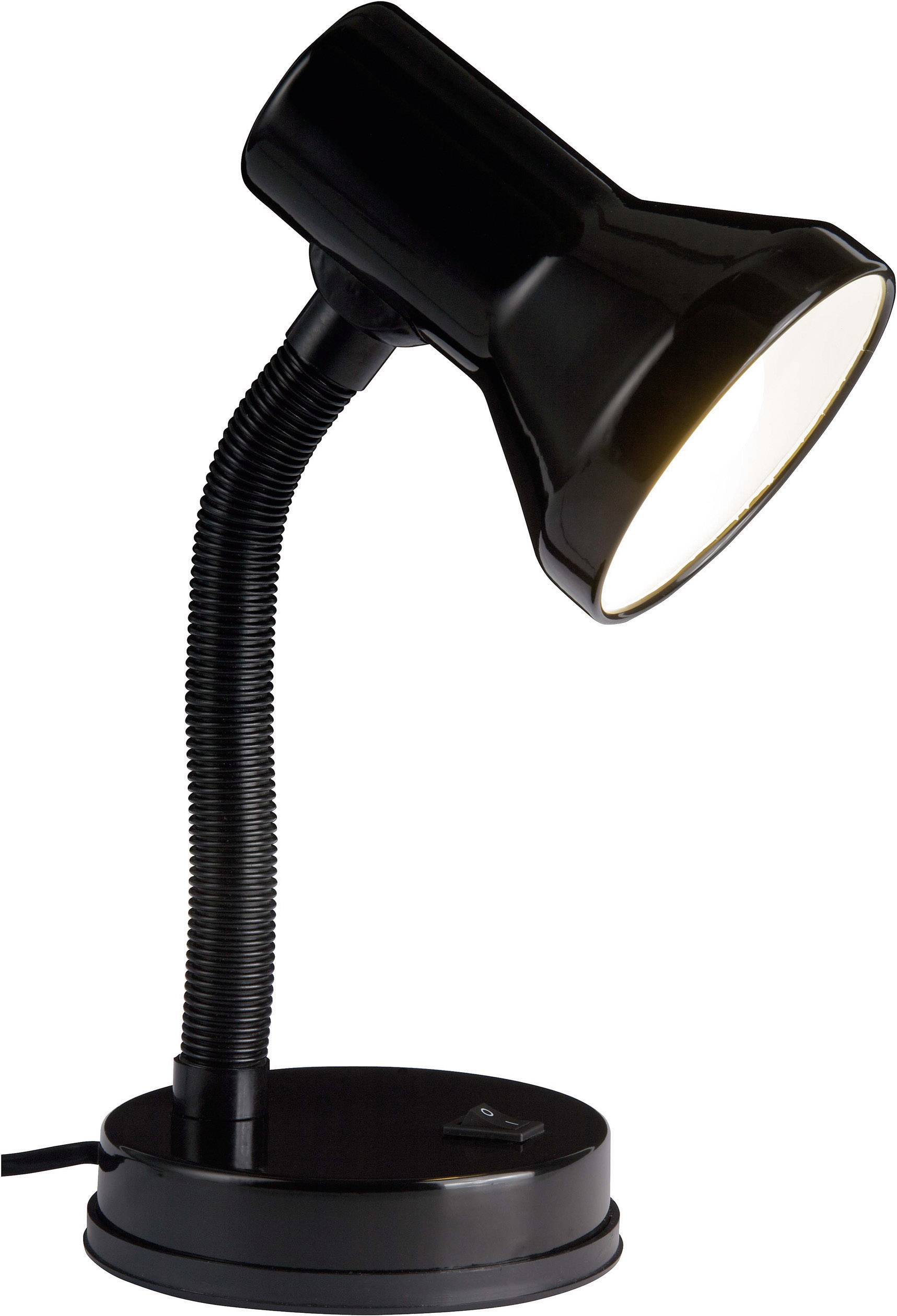 Brilliant unior Lampada da tavolo Lampada a risparmio energetico, Lampada ad incandescenza E27 40 W Nero-0